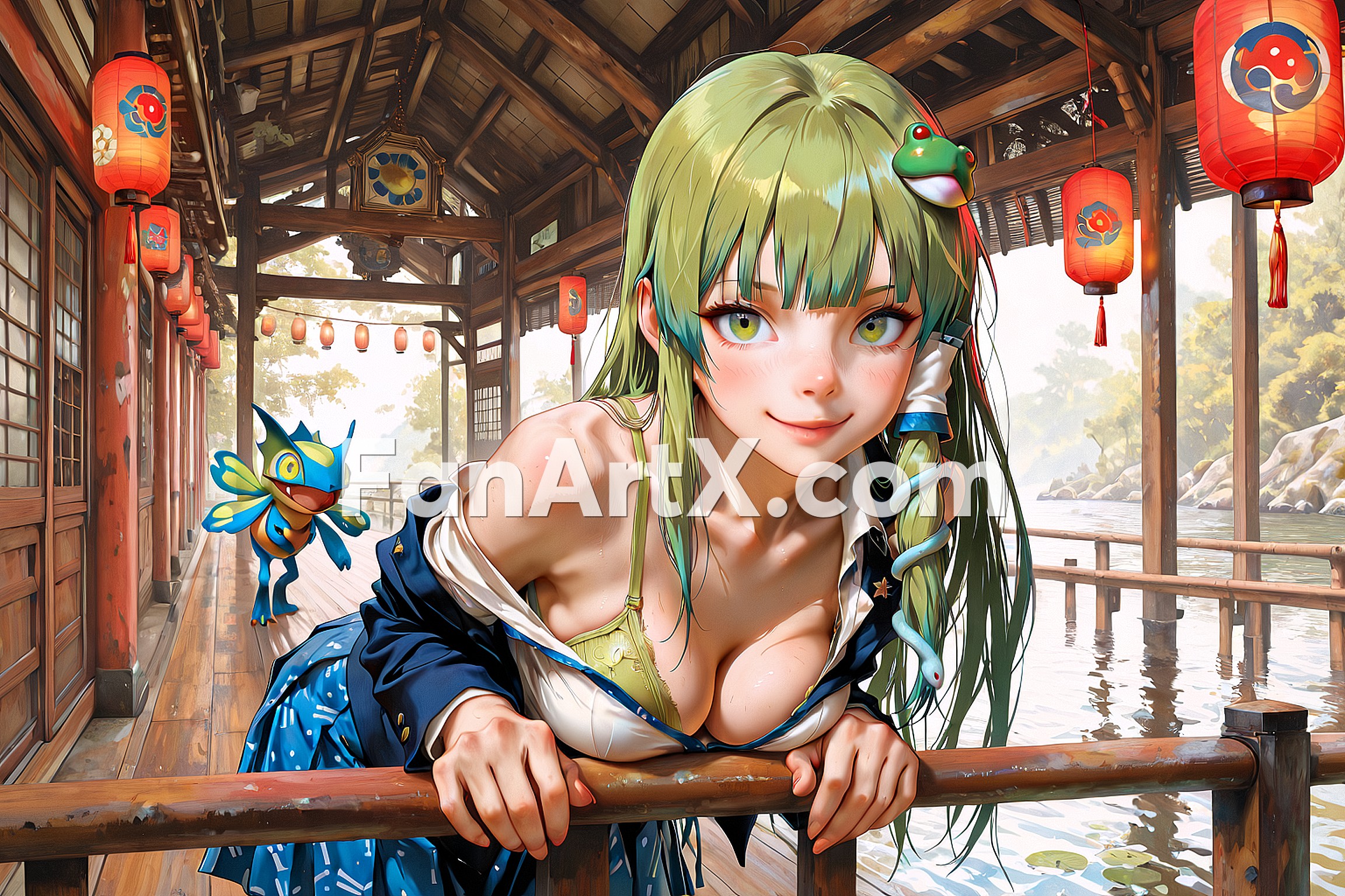 Kochiya Sanae Touhou project Fanart 2072648